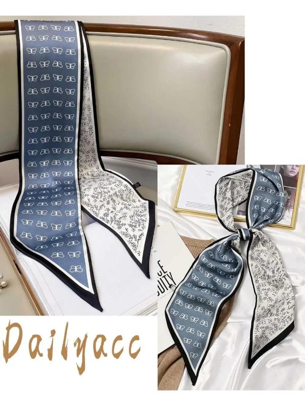N/A silk scarf